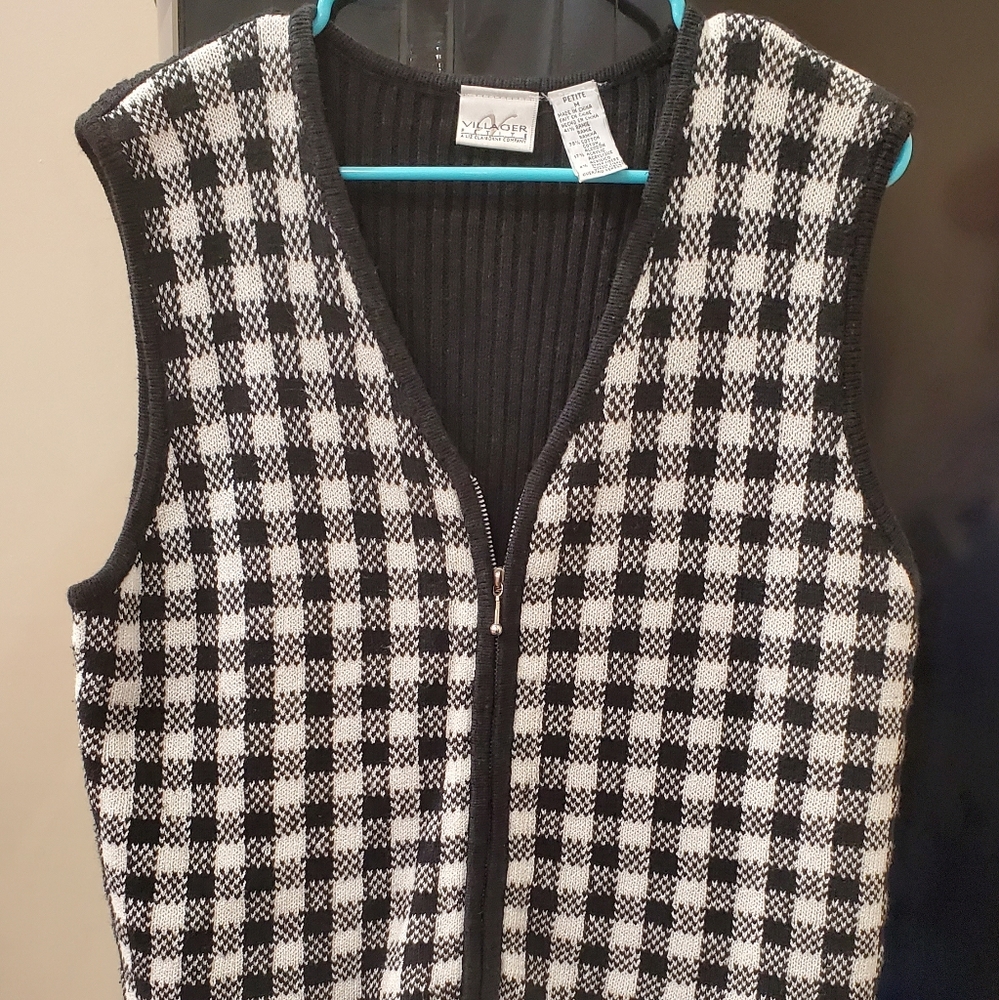 Cotton blend vest